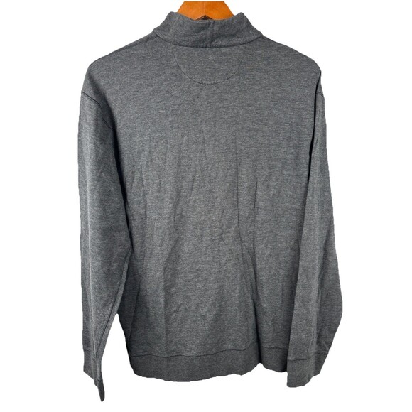 Polo Ralph Lauren Pullover Sweater Shirt Men Large Gray Performance 1/4 Zip - Picture 6 of 6